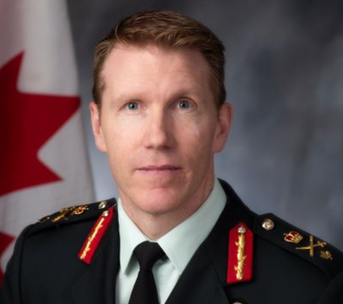 Brigadier-general l.W. Rutland J.S. Armstrong, MSM, CD