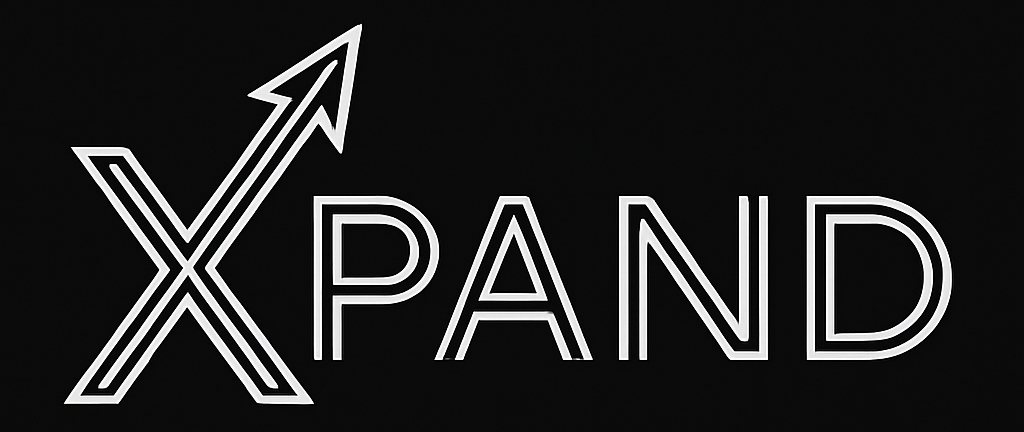 Xpand logo ARENQ font less black